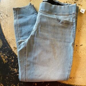 Old Navy Mid-Rise Light Blue Jeggings